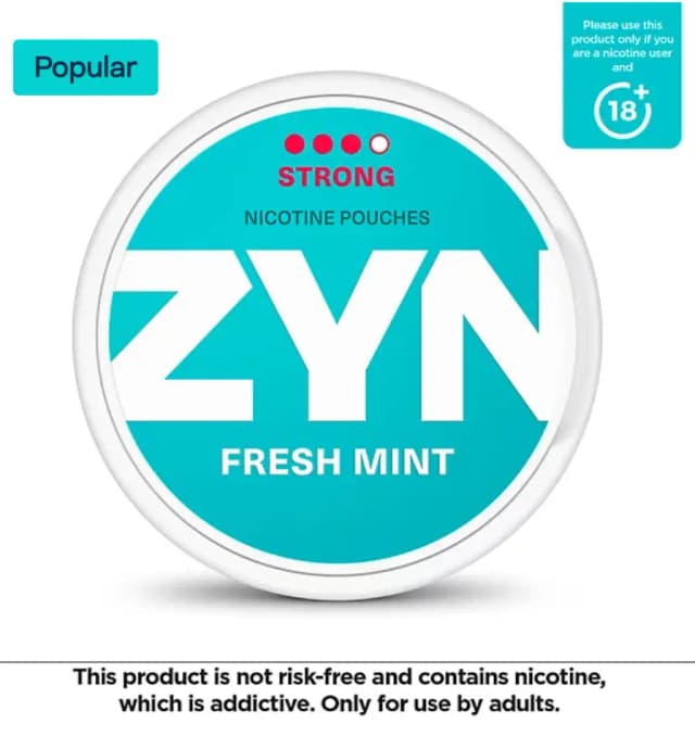 Zyn Fresh Mint Three Dots